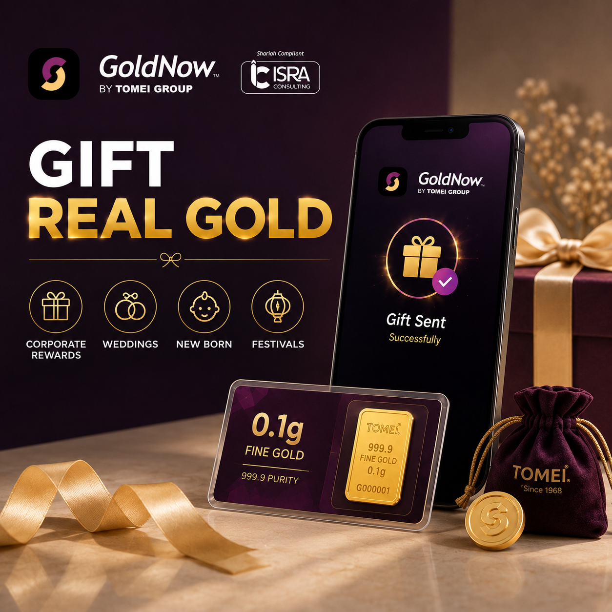 Corporate Rewards Gold Gifting to Your Employee with 999 Pure Gold With GoldNow